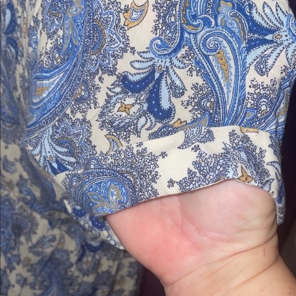 🎉🎉H&M Boho Paisley Print Dress Women’s Size 10 - Picture 4 of 10